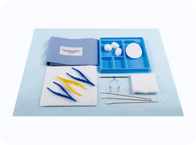 Eye Pack with Drape and Calliper